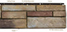 Versetta Stone Siding Panels 8" x 36" Flat Ledgestone (36 Panel Carton)