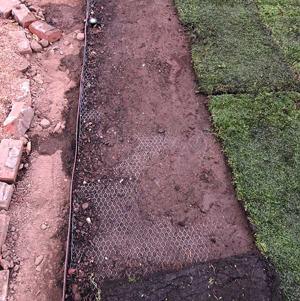 Underground Gopher Barrier