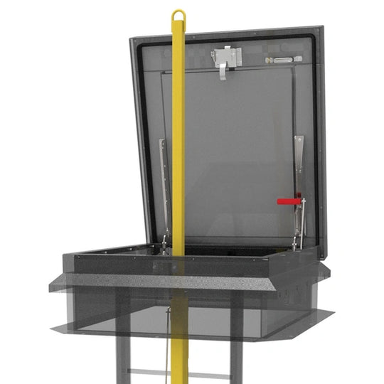 Roof Hatch Ladder Extension Post
