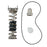 Febco - LFFRK 850-880-SM2 DCDA 8-10 - Part of the RK-LF860/LF866/LF870V/876VST/LF876V/LF880V/LF886V Series