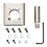 Watts EMV HARDWARE KIT #1 - Part of the RK-LFEMVII-6400-SS Series