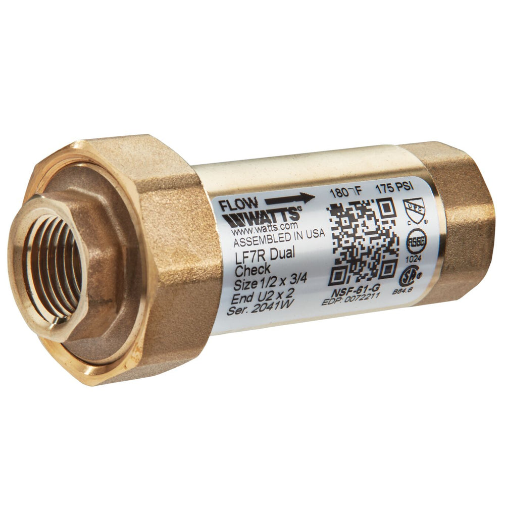Watts LF7RU2-2 1/2 X 3/4 - Part of the LF7R Series