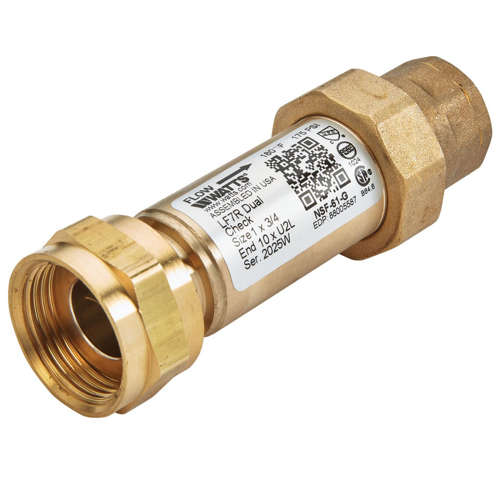 Watts LF7R10-U2L 1 X 3/4 - Part of the LF7R Series