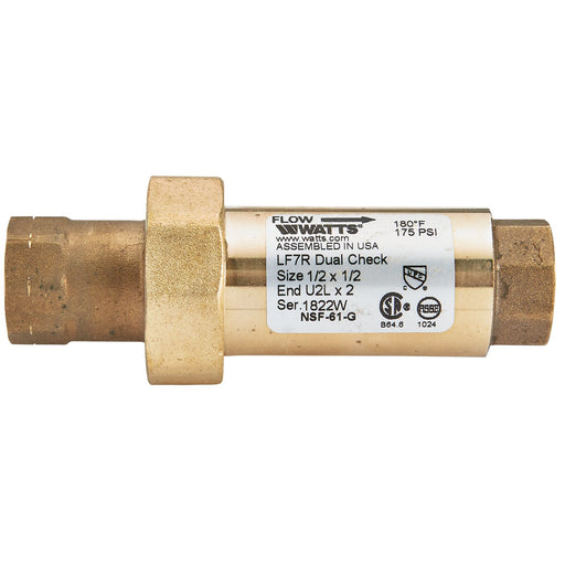 Watts LF7RU2L-2 1/2 X 1/2 - Part of the LF7R Series