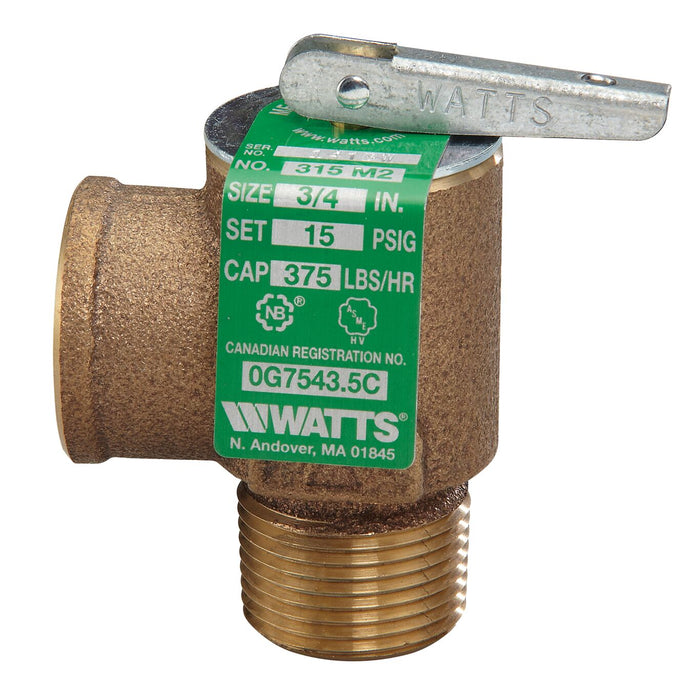 Watts 315M2-015 - Part of the 315-M2 Series