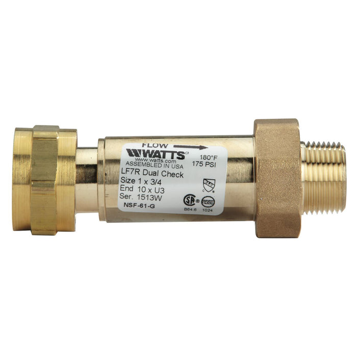Watts LF7R10-U3 1 X 3/4 - Part of the LF7R Series