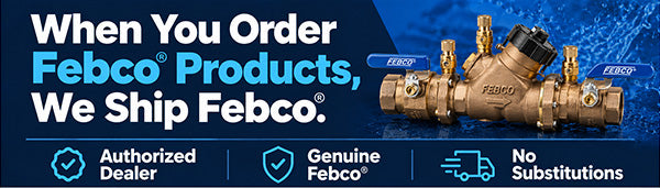 Febco authorized dealer — trusted supplier