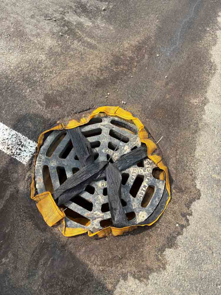 Dandy Sack - Round - 24" Diameter - Storm Grate Sediment Filter