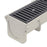 Trench Drain Kit - Commercial Grade - H20 Load Rating - Iron Grates - 48" Long Channel