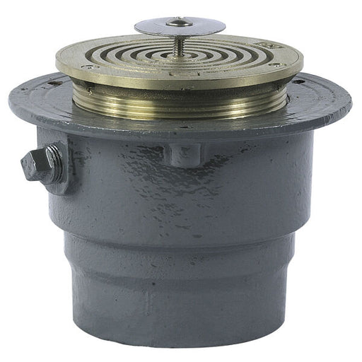 Watts - CO-200-RC - Floor Cleanout with Round Top Carpet Marker