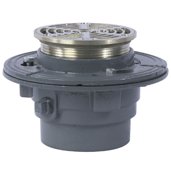 Watts - FD-100-A - Floor Drain with Round Strainer