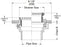 Watts - FD-100-B - Floor Drain with Round Heavy Duty Strainer