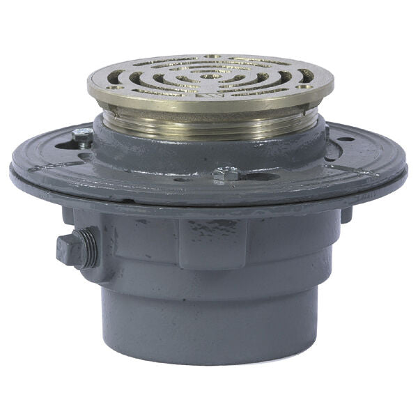 Watts - FD-100-B - Floor Drain with Round Heavy Duty Strainer