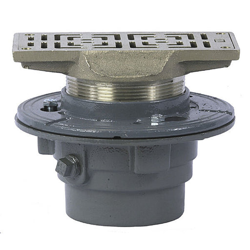Watts - FD-100-RS - Floor Drain with Rectangular Strainer