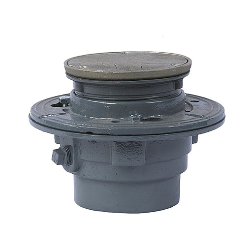 Watts - FD-100-VD - Floor Drain with Round Hinged Solid Cover