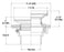 Watts - FD-1100-ER - Floor Drain with Stainless Steel Extended Rim Strainer
