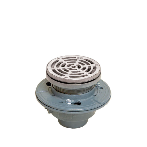 Watts - FD-1190-PR - Cast Iron Adjustable Floor Drain with Integrated Level