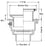 Watts - FD-200-A - Floor Drain with Round Strainer