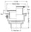 Watts - FD-200-A - Floor Drain with Round Strainer