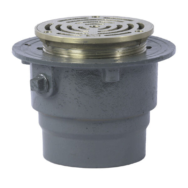 Watts - FD-200-B - Floor Drain with Round Heavy Duty Strainer