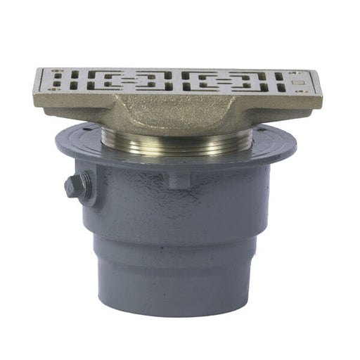 Watts - FD-200-RS - Floor Drain with Rectangular Strainer