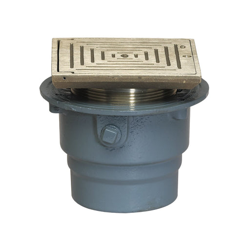 Watts - FD-200-VS - Floor Drain with Square Hinged Solid Cover