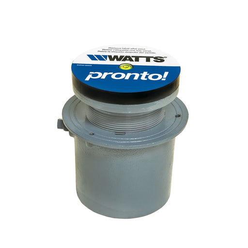 Watts - FD-290-PR - Cast Iron Adjustable Floor Drain with Integrated Level
