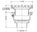 Watts - FD-300 - Area Drain with 7 in. Adjustable Top