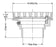 Watts - FD-330-Y - Area Drain with 8 in. x 8 in. Fixed Top