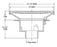 Watts - FD-360-Y - Area Drain with 15 in. Fixed Top
