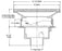 Watts - FD-360 - Area Drain with 15 in. Round Adjustable Top