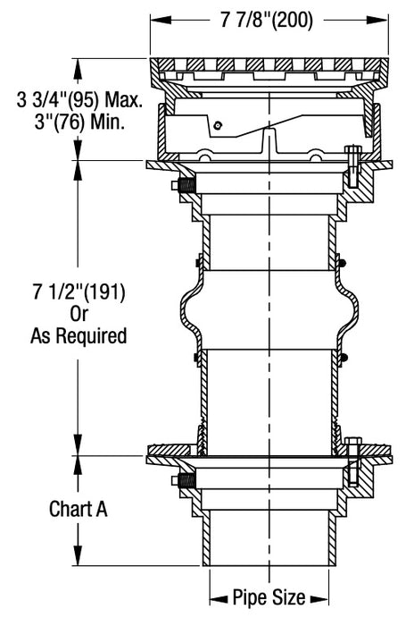 Watts - FD-620 - Unfinished Area Isolation Drain