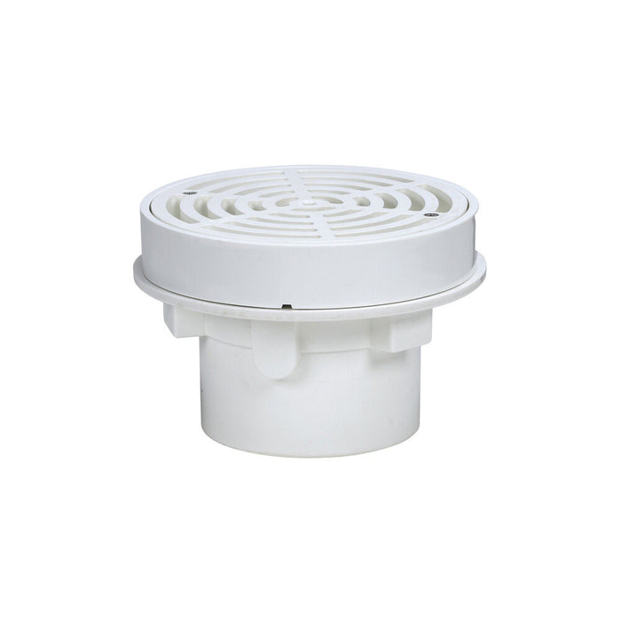 Watts - FD-660 - All PVC Area Drain w/7 in. Round Fixed Top
