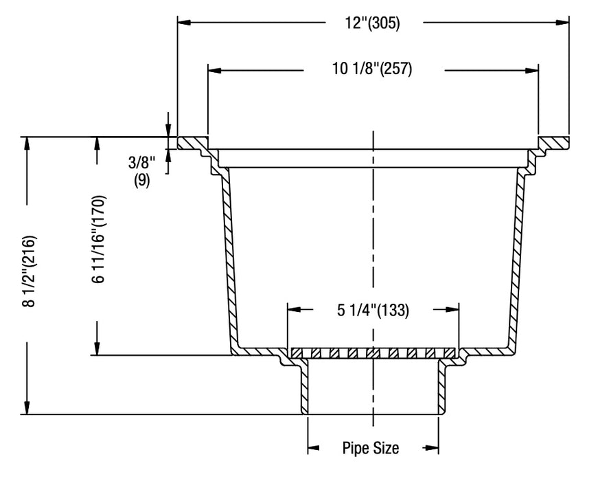 Watts - FD-830 - Hopper Drain