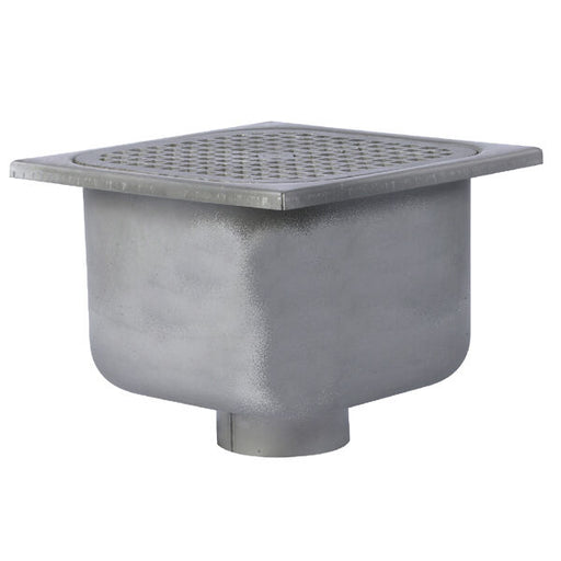 Watts - FS-790 - 12 in. Square x 8 in. Deep Stainless Steel Sanitary Floor Sink
