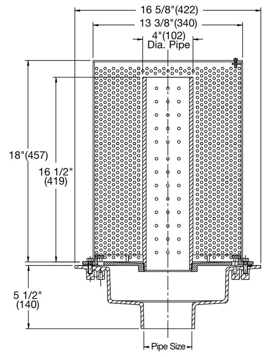 Watts - GRD-630 - Green Roof Intensive Area Drain