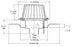 Watts - RD-100-F - Roof Drain with Deck Flange/Adj. Extension