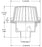 Watts - RD-100-R - Overflow Roof Drain with 2 in. External Water Dam