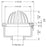 Watts - RD-240 - Bottom Outlet Balcony Drain