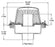 Watts - RD-300-W - Overflow Roof Drain with 4 in. Internal Water Dam