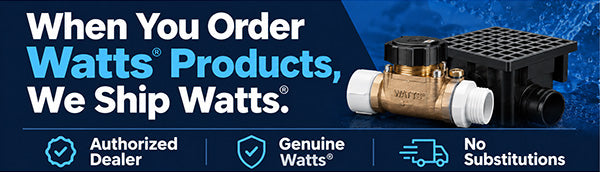 Watts authorized dealer — trusted supplier