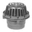 Zurn Z125 - 8-3/8" Diameter Roof Drain with Low Silhouette Dome