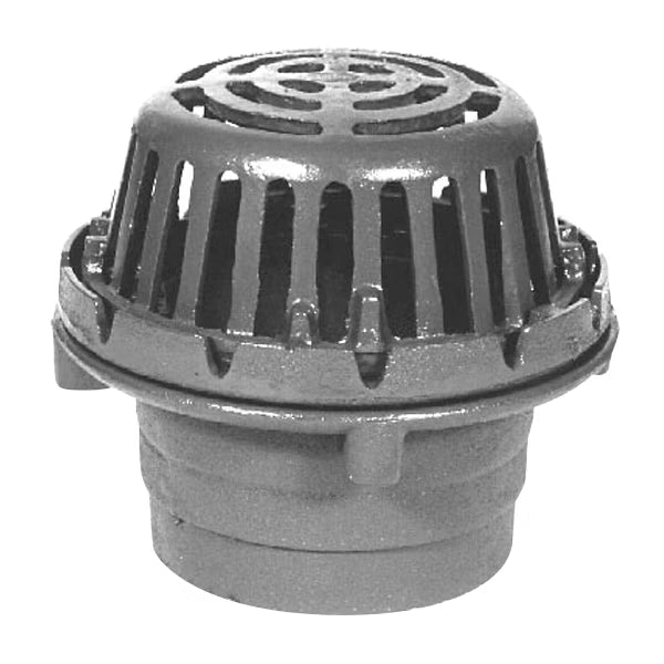 Zurn Z125 - 8-3/8" Diameter Roof Drain with Low Silhouette Dome