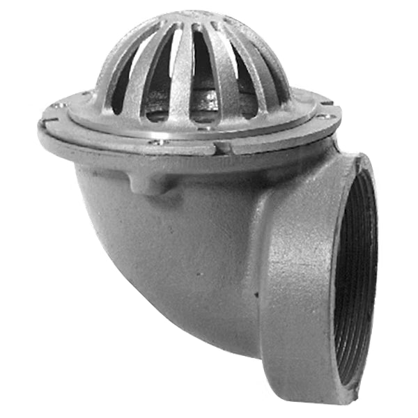 Zurn Z185 - 6" Diameter Cornice Drain