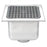 Zurn Z1751 - 12" x 12" Sani-Flor Receptor 8" Sump Depth