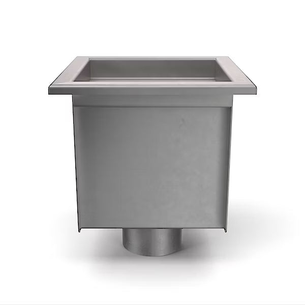 Zurn Z1852 - 12” x 12” x 10” Square Industrial Floor Sink