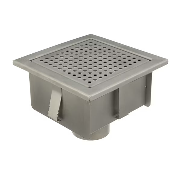 Zurn Z1850 - 12” x 12” x 6” Square Industrial Floor Sink