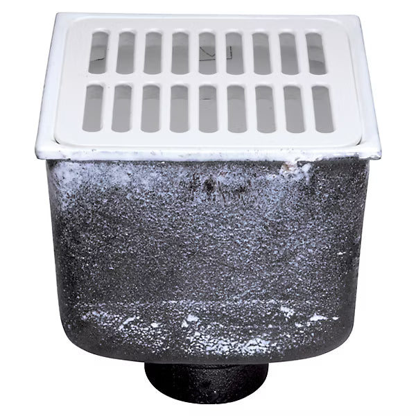 Zurn Z1910 - 8" X 8" Sani-Flor Receptor 6" Sump Depth