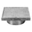 Zurn Z400SC - “Type SC” Square Strainer with Solid Hinged Cover