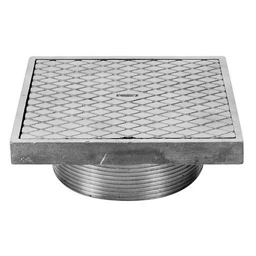 Zurn Z400SC - “Type SC” Square Strainer with Solid Hinged Cover